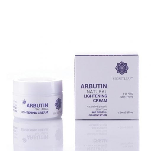 Arbutin Natural Lightening Cream - Secretleaf Skin Beauty